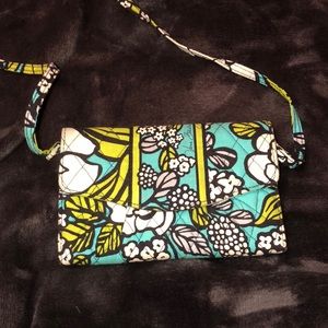 Detachable crossbody wallet/clutch